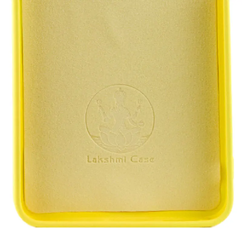Чехол Silicone Cover Lakshmi Full Camera (A) для Oppo A38 / A18 Желтый / Flash - фото 4