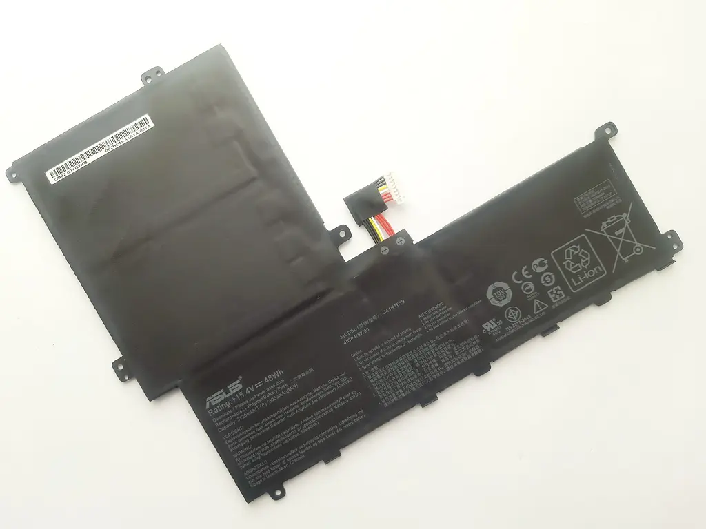 Акумулятор для ноутбука Asus PRO B9440UA C41N1619, 3120 mAh (48Wh), 4cell, 15.4V, Li-Pol, чорний - фото 2