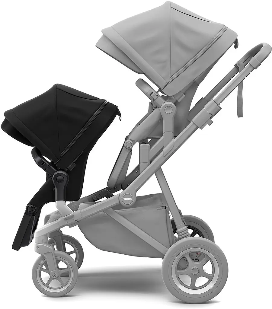 Прогулянкове крісло Thule Sleek Sibling Seat Black on Black (TH 11000208) - фото 2