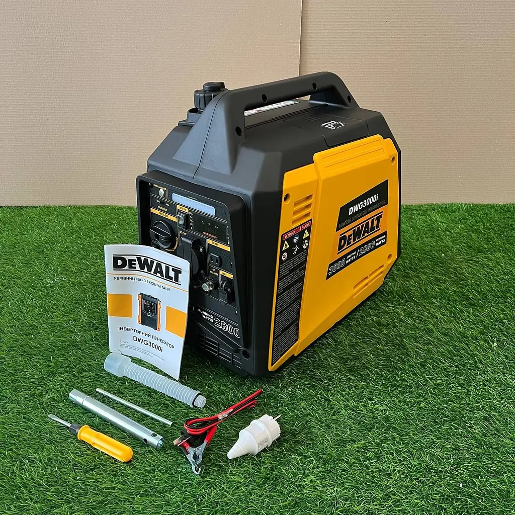 Генератор Инверторный бензиновый DeWalt DWG3000i (2.8-3.0 кВт) + Дисплей - фото 4