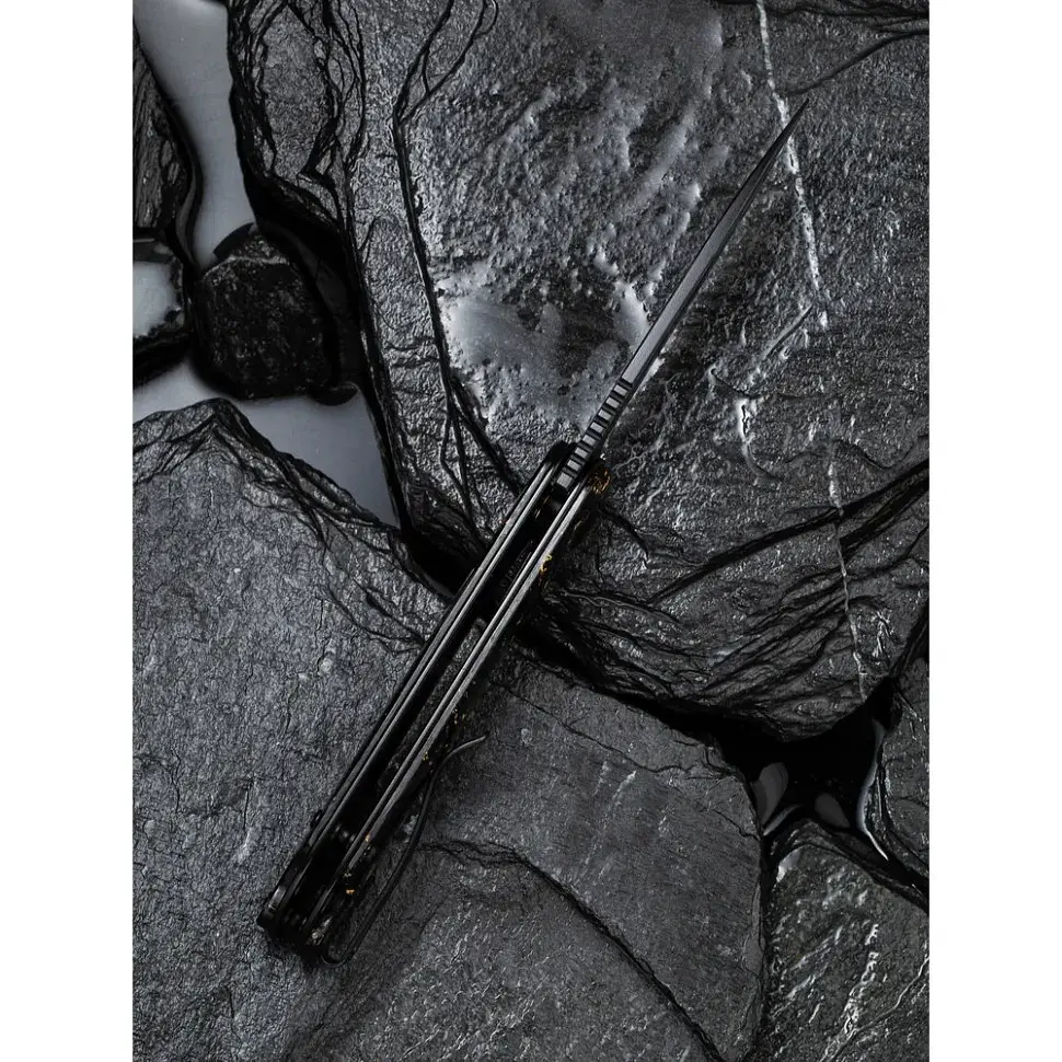 Ніж складаний кишеньковий Civivi Elementum, (7.5 см) Damascus / Carbon Fiber сірий - фото 10