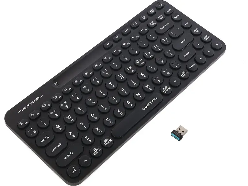 Клавіатура A4Tech FBK36C Black (4711421000222) - фото 4