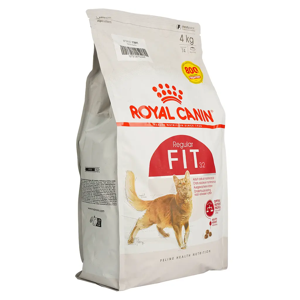 Сухий корм для дорослих кішок Royal Canin Fit м'ясо птиці і рис 4 кг (2520040) - фото 3