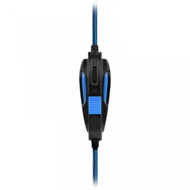 Ігрові навушники Defender Warhead G-390 LED (Black-blue) - фото 2