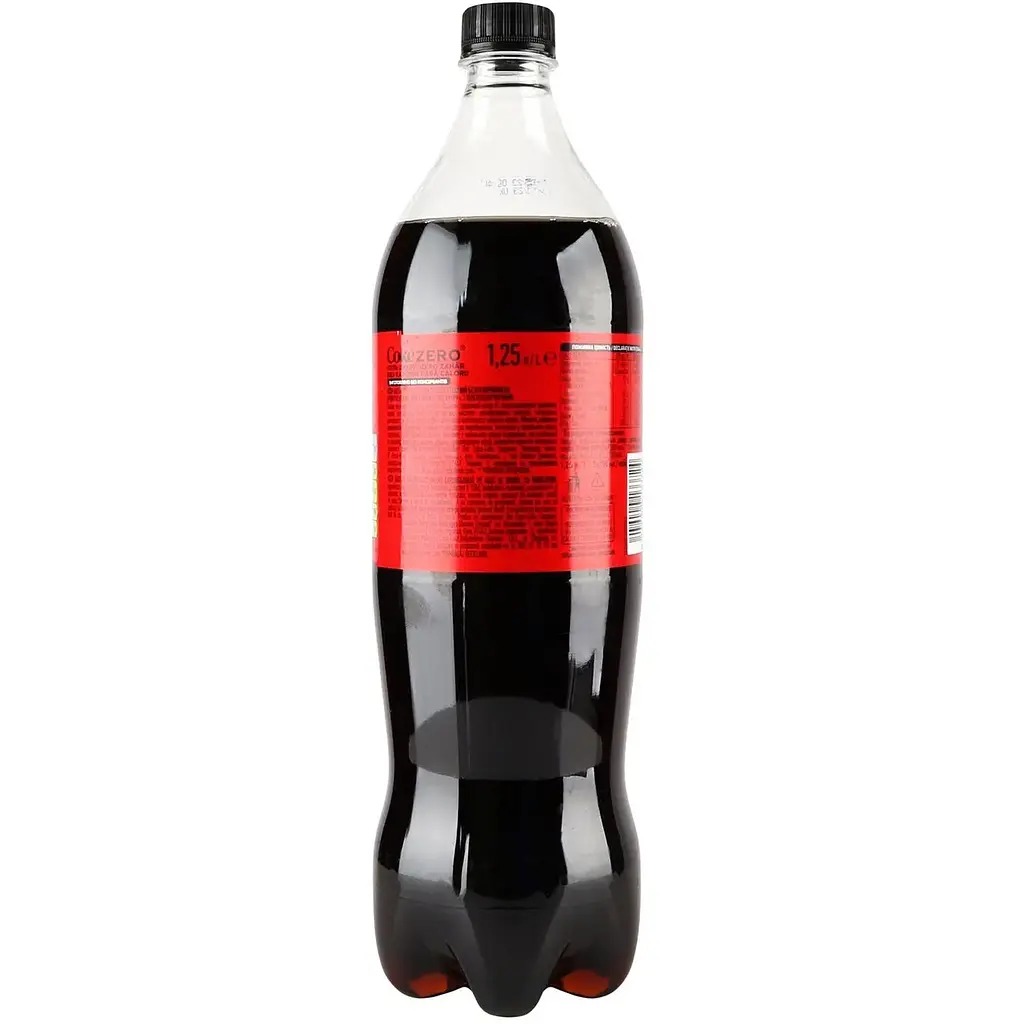 Напій Coca-Cola Zero безалкогольний 1.25 л - фото 5