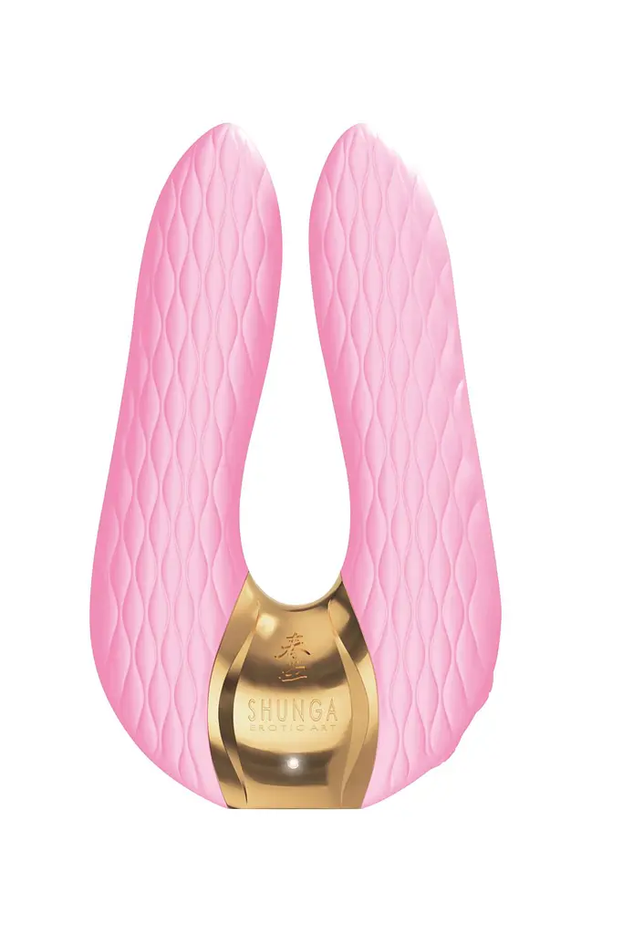 Вібратор для клітора Shunga Aiko Light Pink з гнучкими кінчиками