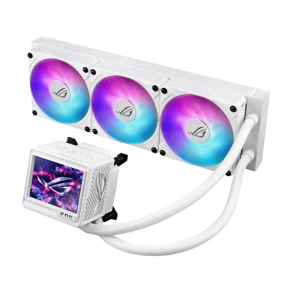 Система рідинного охолодження ASUS ROG-RYUJIN-III-360-ARGB-EXTREME-WHT (90RC0132-M0EAY0) - фото 3