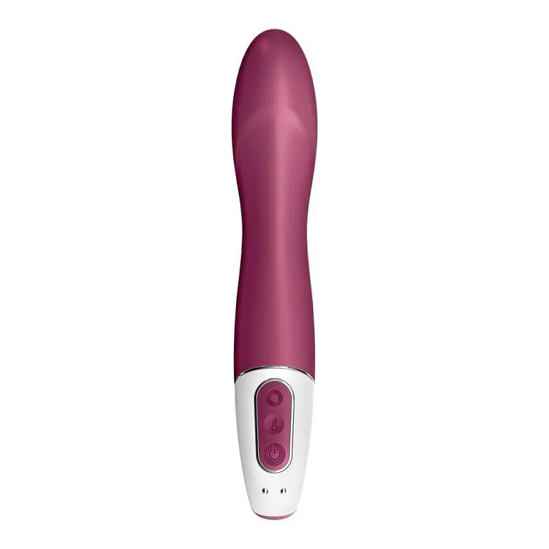 Вибратор Satisfyer Big Heat 22.5 см фуксия - фото 5