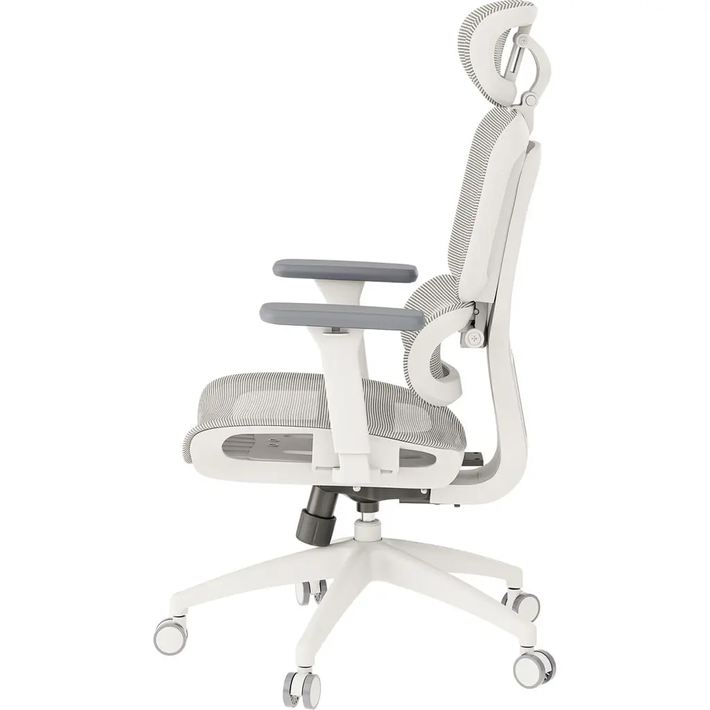 Офісне крісло OfficePro Skyline OC680-W-LG-LG White/Light Gray [175039] - фото 9