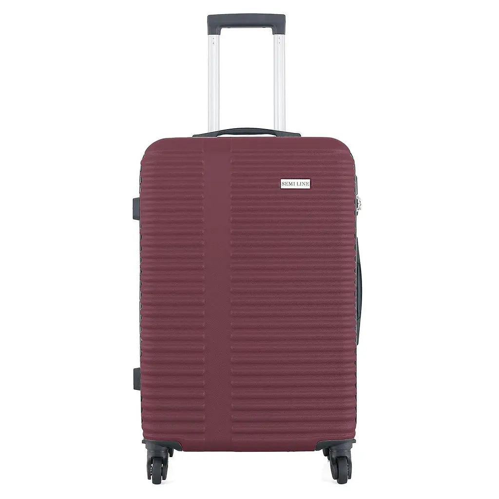 Чемодан Semi Line 24" M Burgundy (T5574-4) - фото 3