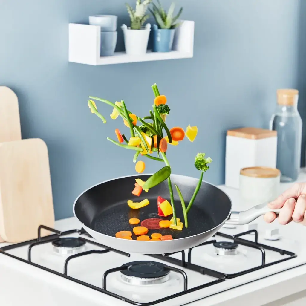 Сковорода универсальная Tefal Air Cook 24см (B5830453) с титановым антипригарным покрытием - фото 7