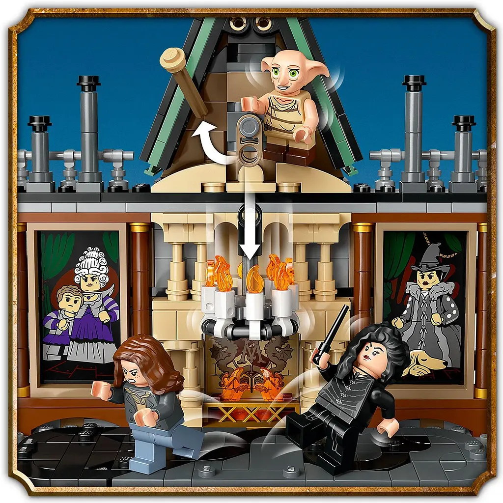 Конструктор LEGO Harry Potter Имение семьи Малфой 1601 деталь (76453) - фото 5