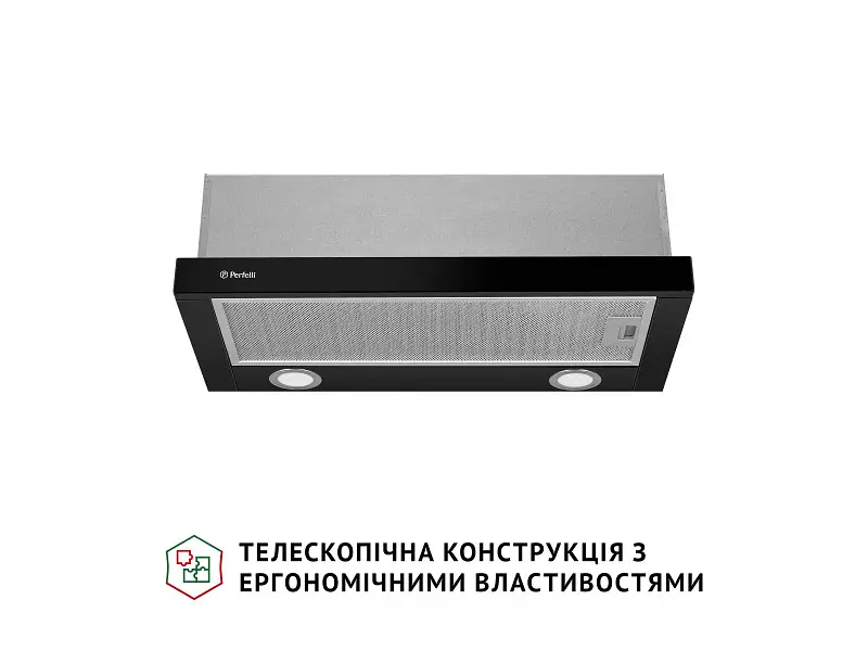 Витяжка Perfelli TL 6622 BL 1000 LED - фото 2