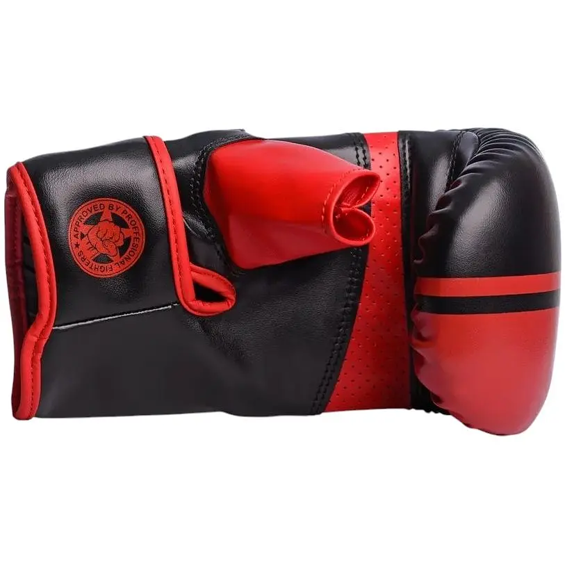Перчатки боксерские PowerPlay 3025 Black/Red - S - фото 3