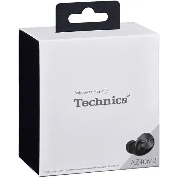 Бездротові навушники Technics EAH-AZ40M2 TWS Bluetooth стерео гарнітура чорна - фото 7
