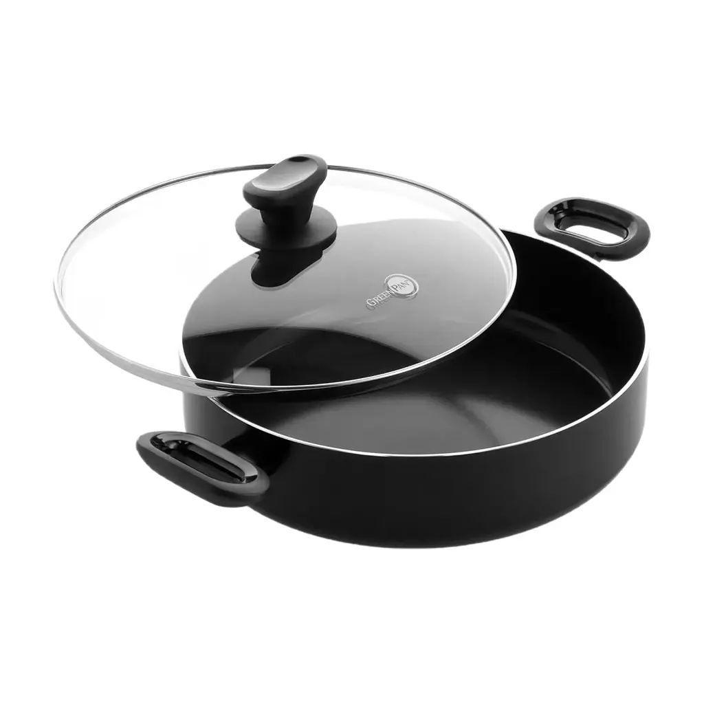 Сотейник GreenPan Torino з кришкою 28 см, 4,2 л (CC001694-001) - фото 2