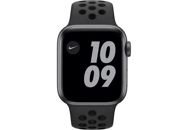 Смарт-часы Apple Watch Nike Series 6 GPS 44mm Space Gray Aluminum Case with Anthracite/Black Nike Sport Band [MG173] [50897] - фото 2