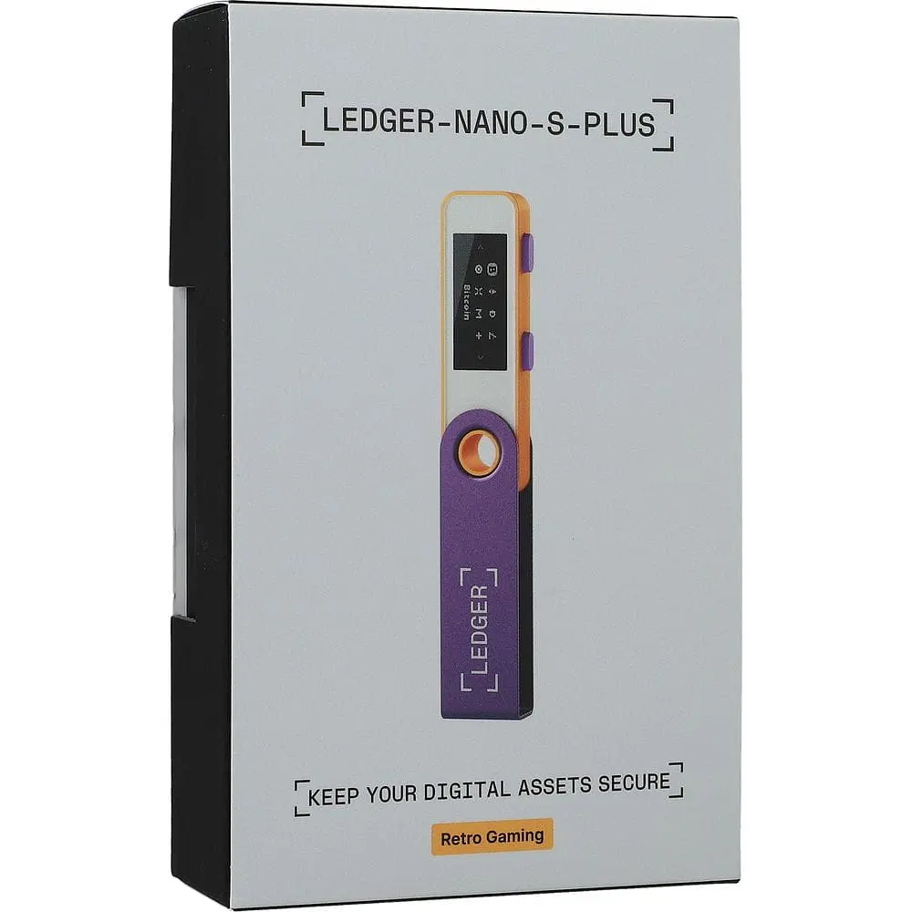 Апаратний гаманець для криптовалют Ledger Nano S Plus Retro Gaming (LNSPRG) - фото 7