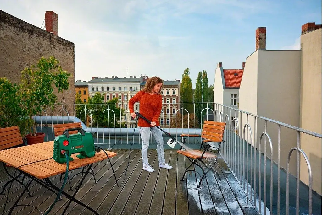 Мінімийка високого тиску EasyAquatak 120 1500Вт 120бар 350л/год шланг 5м 4кг Bosch teh0016627 - фото 3