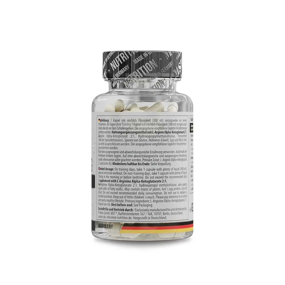 Амінокислота L-Arginine AKG, 60 капсул MST fit0023975 - фото 3