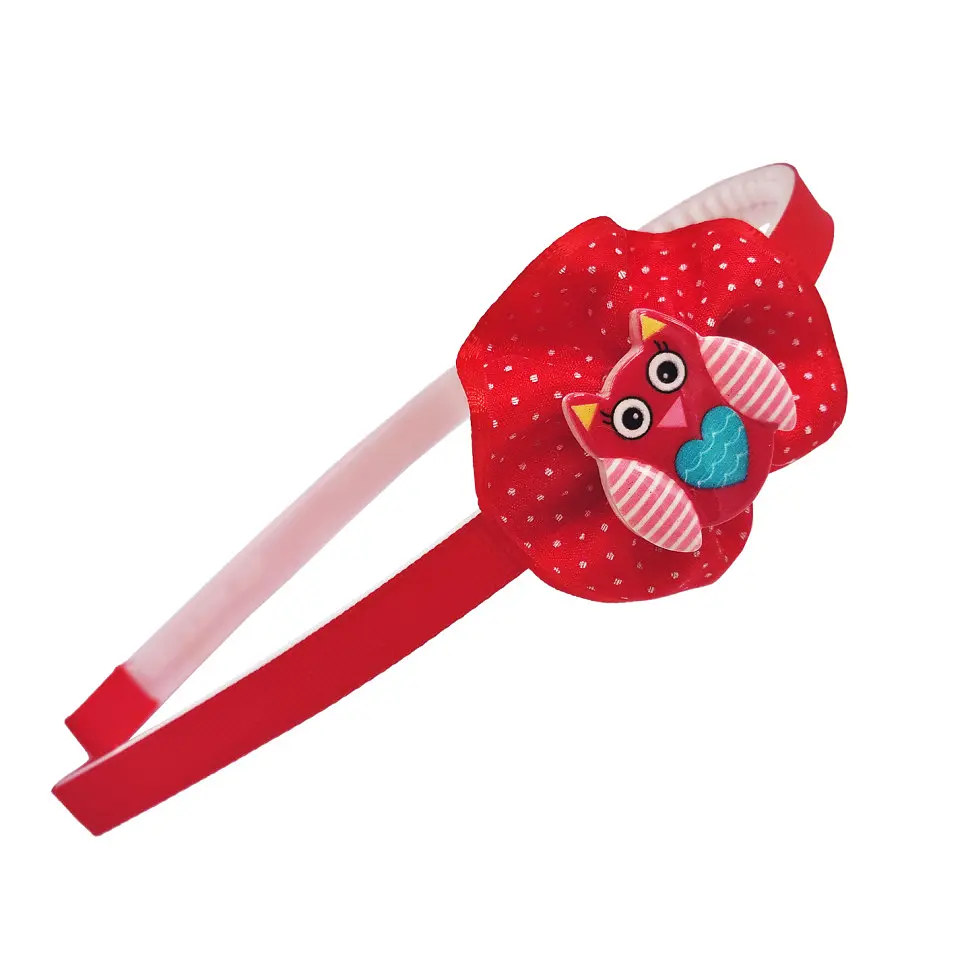 Набор Обручи детские с совой La-beauty 0106-025, 6 цветов - фото 2