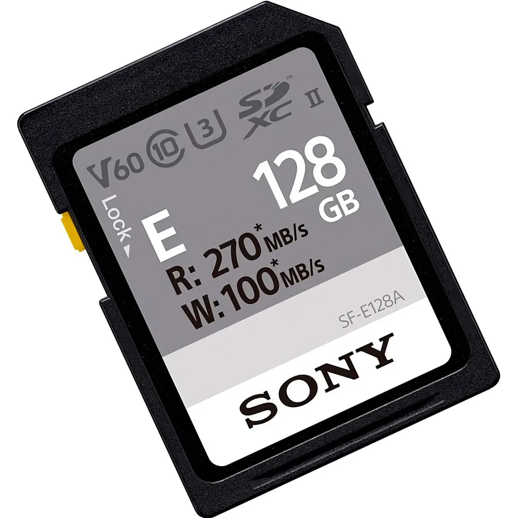 Карта памяти Sony SDXC Entry 128GB C10 UHS-II U3 V60 (SFE128A.ET4) [100451] - фото 3