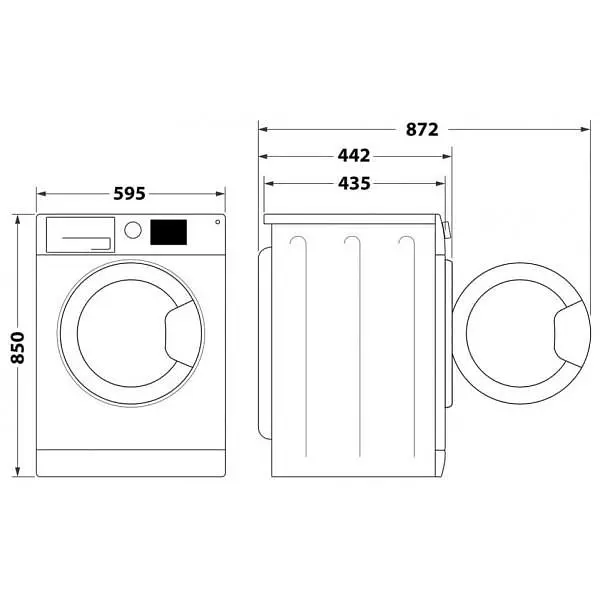Пральна машина автоматична Whirlpool WRSB 7259 WB - фото 10