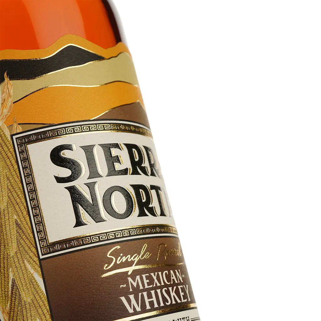 Виски Sierra Norte Yellow Corn Single Barrel Mexican Whiskey, 45%, 0,7 л (871912) - фото 3