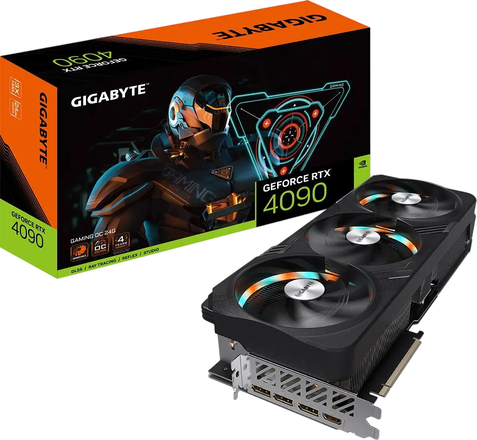 Відеокарта GeForce RTX 4090 24GB Gigabyte Gaming OC (GV-N4090GAMING OC-24GD) Б/В