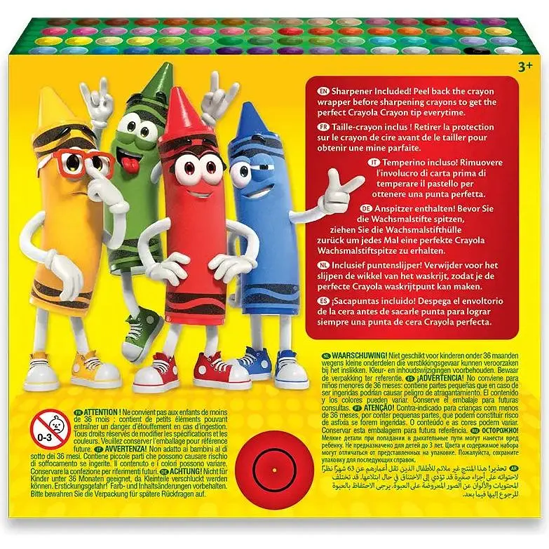 Набір воскової крейди Crayola 64 шт. (52-6448) - фото 4