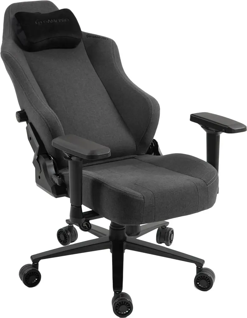 Ігрове крісло GamePro GC775DG Fabric Dark Gray (GC775DG) - фото 7