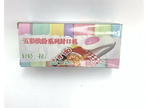 Ручний зварювач пакетів для зберігання продуктів Mini Sealer UKC жовтий - фото 10