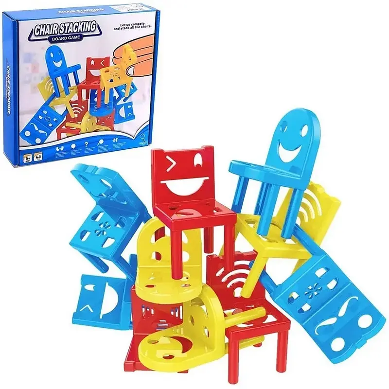Настільна інтерактивна гра "Balance Chairs" Bambi BCH-36, 36 шт