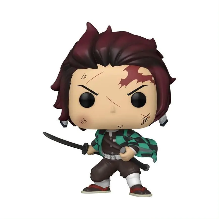 Набір Funko Pop Tee Set Фанко Поп Demon Slayer Tanjiro Клинок, що розсікає демонів Танджиро 10 см DS BL K867 L - фото 4