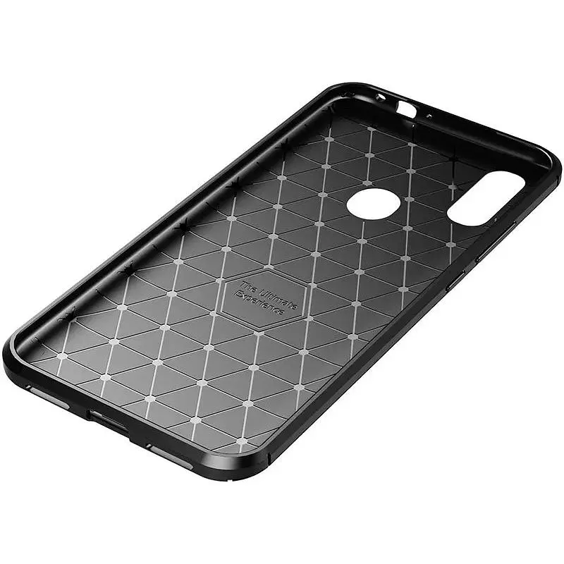 Чохол-накладка Toto TPU Carbon Fiber 1.5 mm Case Xiaomi Redmi 7 Dark Blue - фото 3