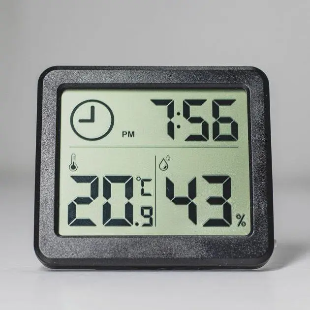 Термогигрометр Youpin Electronic Hygrometer [PD-WDJ-01] Black [65045] - фото 3