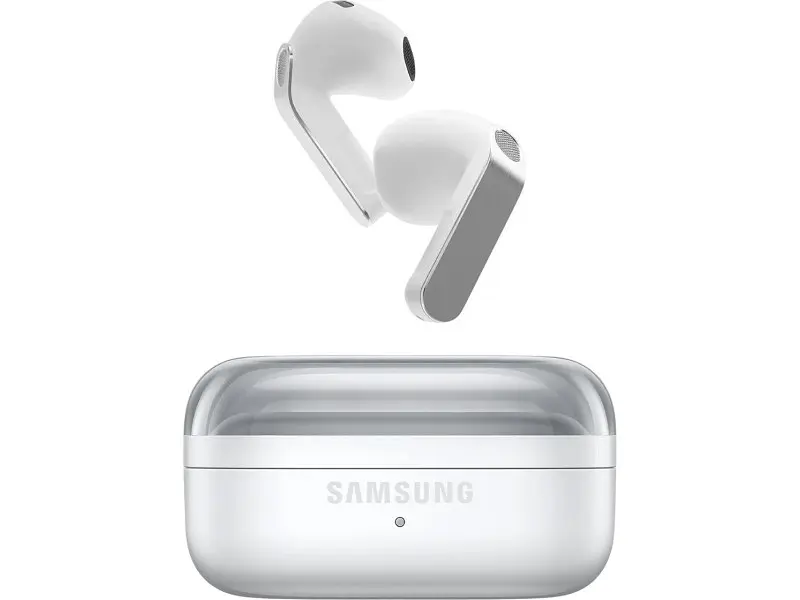 Навушники TWS Samsung Galaxy Buds4 White (SM-R540NZWA) - фото 3