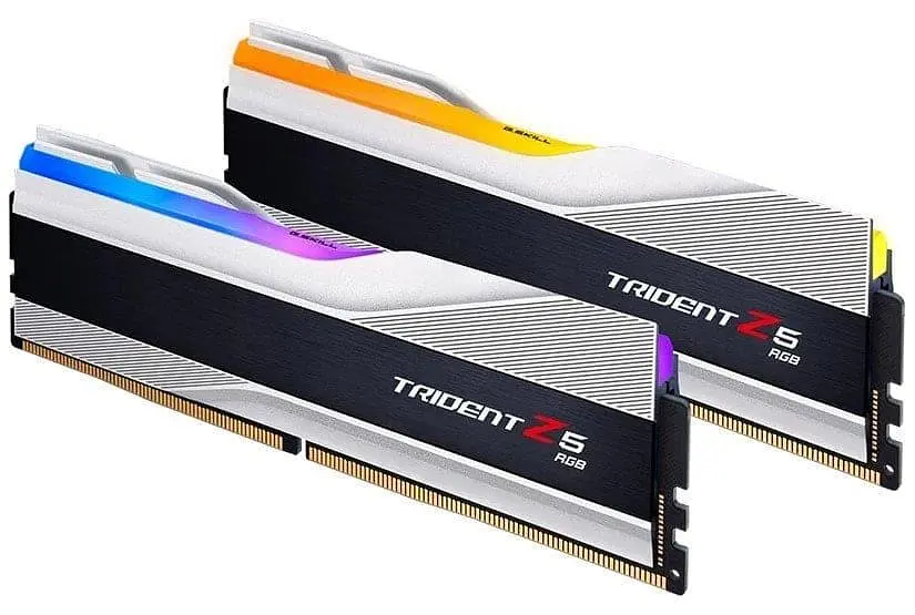 Модуль памяти G.Skill DDR5 32GB (2x16) Trident Z5 RGB Silver 7200 Mhz (F5-7200J3445G16GX2-TZ5RS) - фото 3