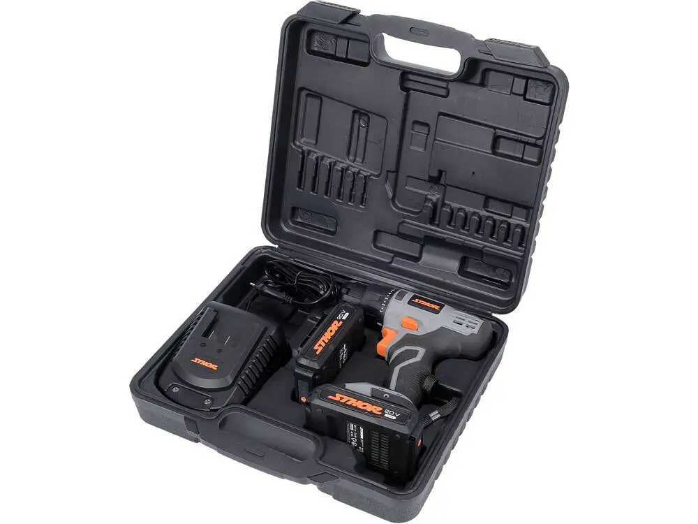 Шуруповерт аккумуляторный Sthor 20V Li-Ion (78082) - фото 4