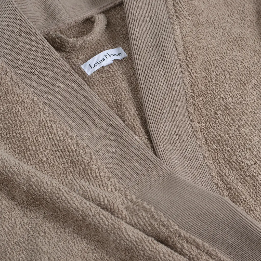 Халат-кимоно Lotus Home - Vera бежевый L/XL - фото 6