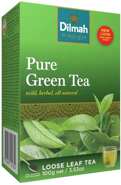 Зелений чай Dilmah Pure Green 100 г (9312631124354)