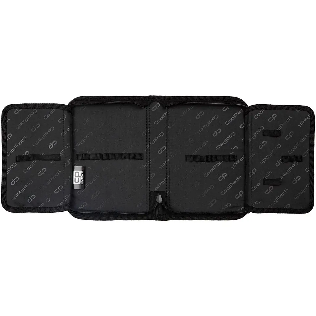 Пенал на блискавці СoolPack Clipper Big City, з органайзером для ручок, 20х14х3 см (F076673) - фото 3