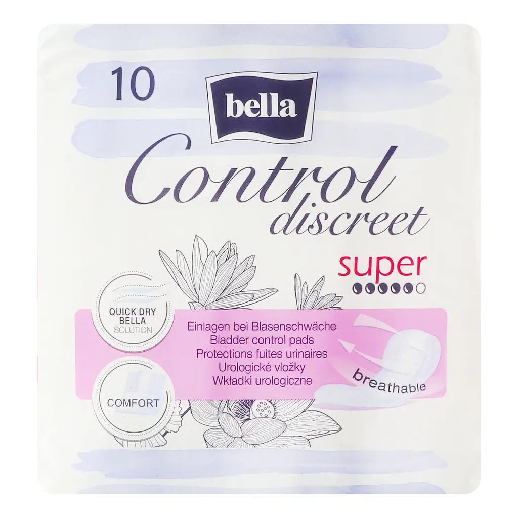 Прокладки урологічні Bella Control Discreet Super 10 шт. - фото 3