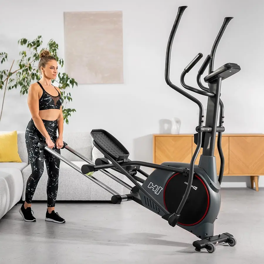 Орбітрек електромагнітний Hop-Sport HS-095CF Prizm сірий - фото 6