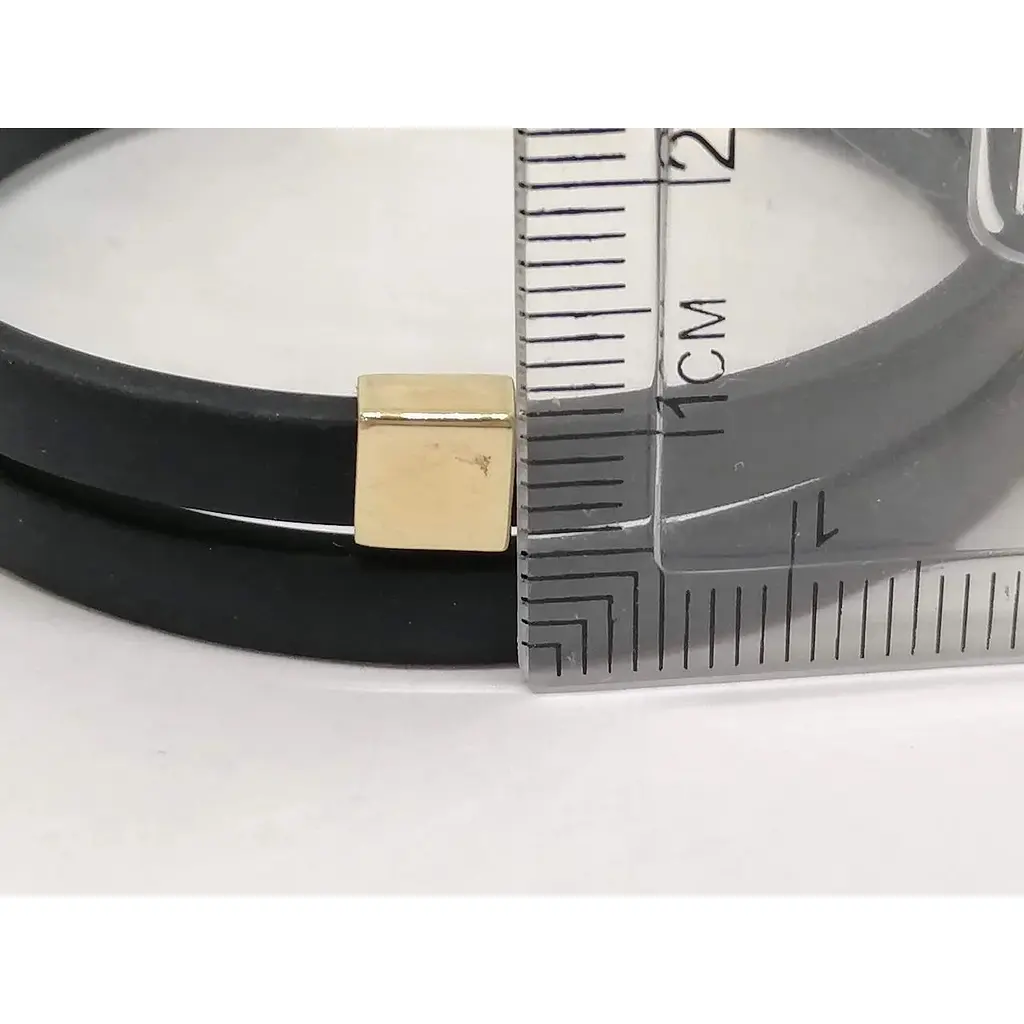 Золотий браслет Tango з каучуком. 910039 18 - фото 3