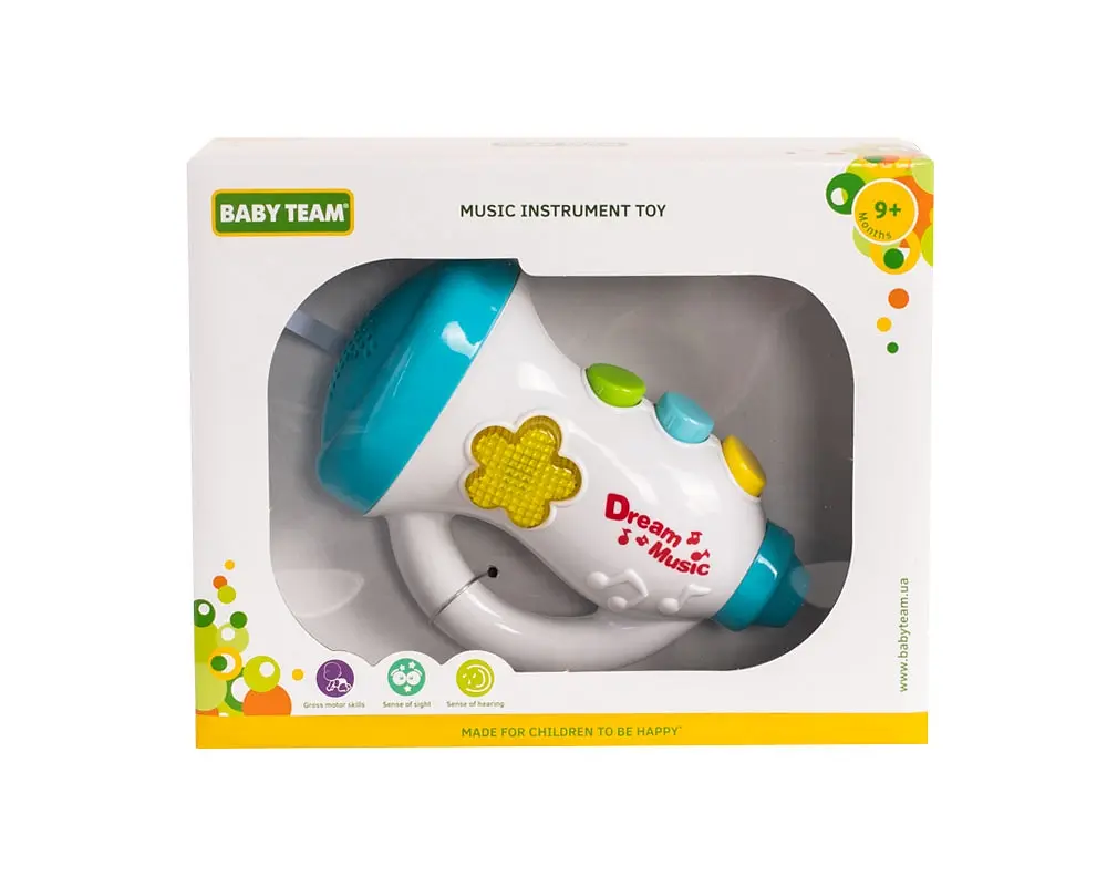 Іграшка музична Baby Team Труба (8625_труба) - фото 2