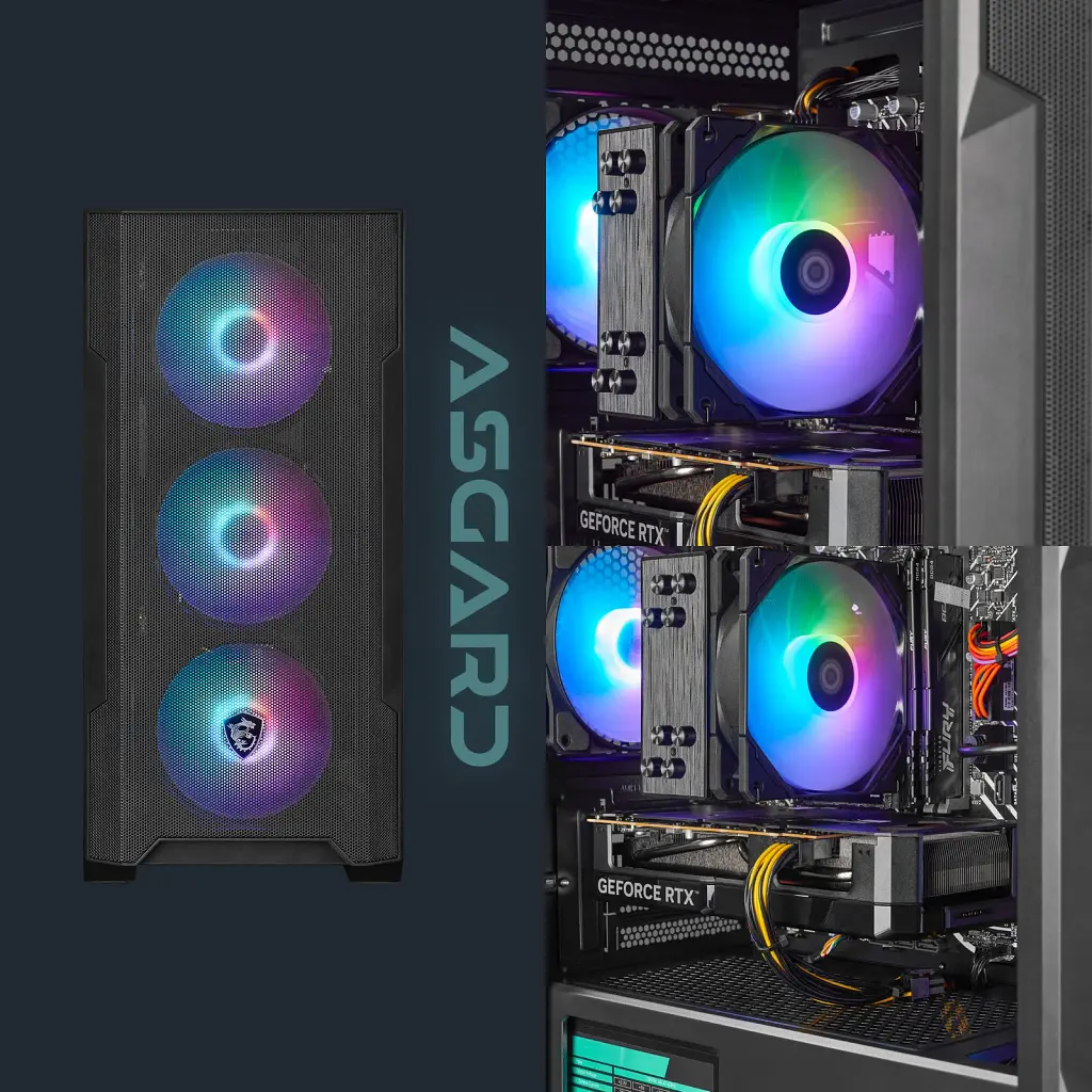 Ігровий комп`ютер ASGARD GAMER RTX 5060 / Ryzen 5 8400F / DDR5 32GB / SSD 1TB (ASG-G-5060-7577) - фото 9
