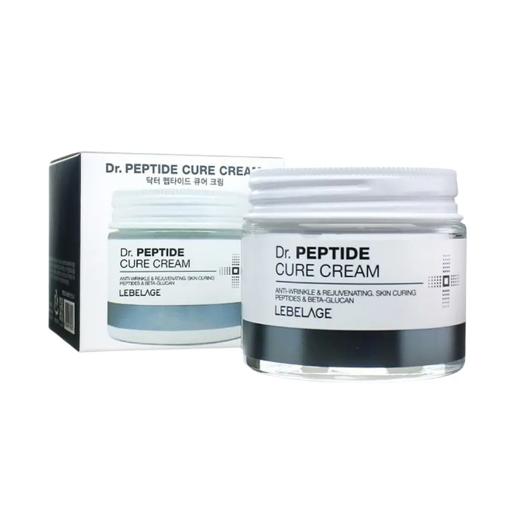 Крем для обличчя LEBELAGE Dr. Peptide Cure зміцнювальний проти зморщок 70 мл