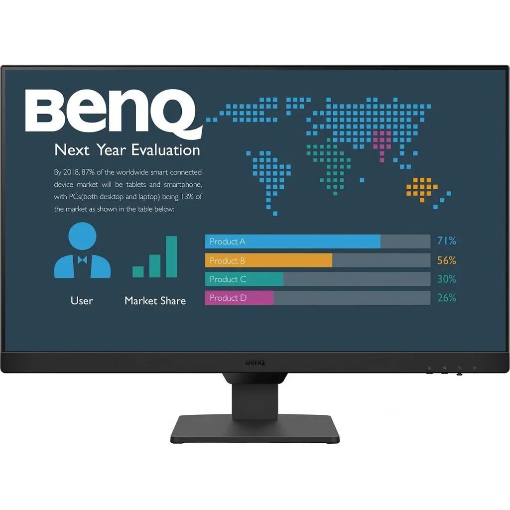 Монітор TFT 27" BenQ BL2790, IPS, 100Гц, 2хHDMI, DP, колонки, чорний (9H.LM6LB.QBE) - фото 5