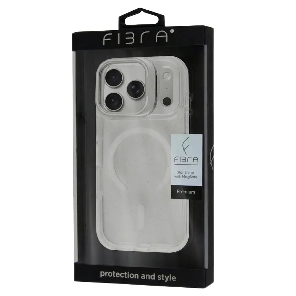 Чохол до мобільного телефона BeCover FIBRA Star Shine MagSafe Apple iPhone 17 Pro White (715431) - фото 3